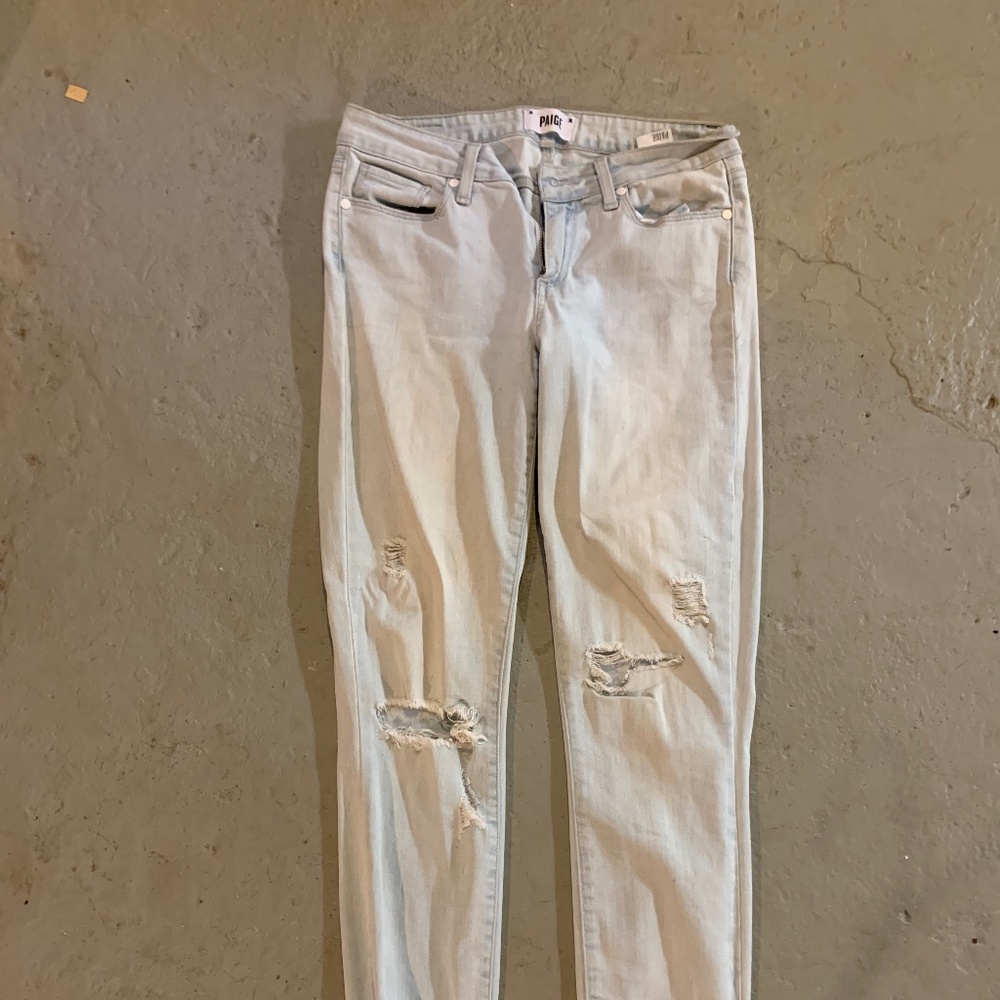 Light wash Paige jeans